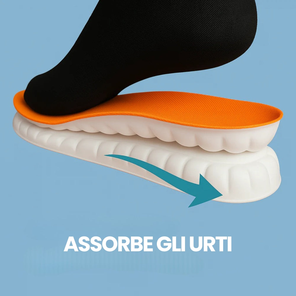 Suola Ortopedica in Memory Foam